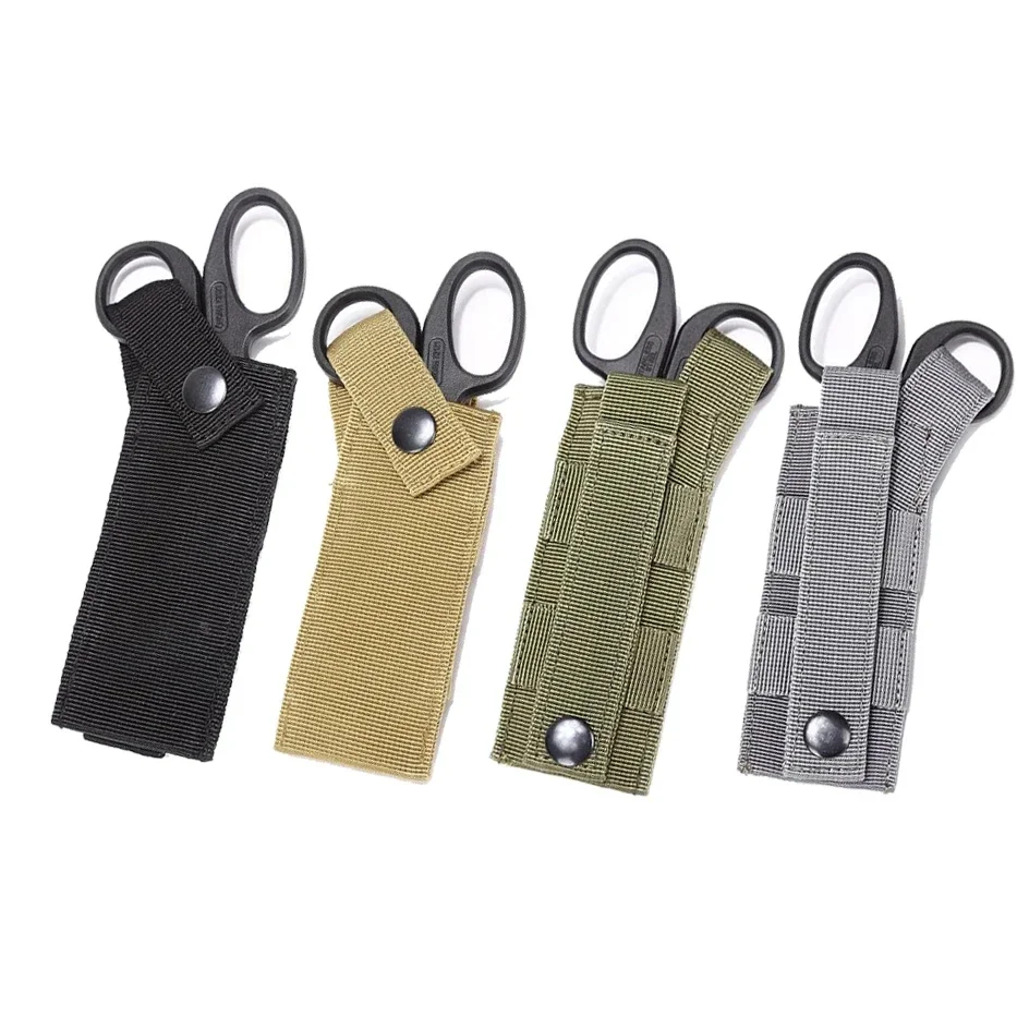 Edc Carry Holster - 戦術的なモール医療はさみポーチ懐中電灯ナイフホルスター救急救命士ホルダー屋外ハイキング狩猟アクセサリー EDC ツールウエストバッグ