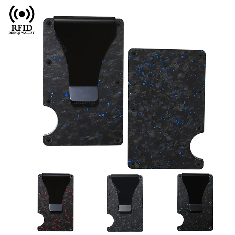 Edc Concealed Carry - メンズ RFID ブロッキング ウォレット メタル カード