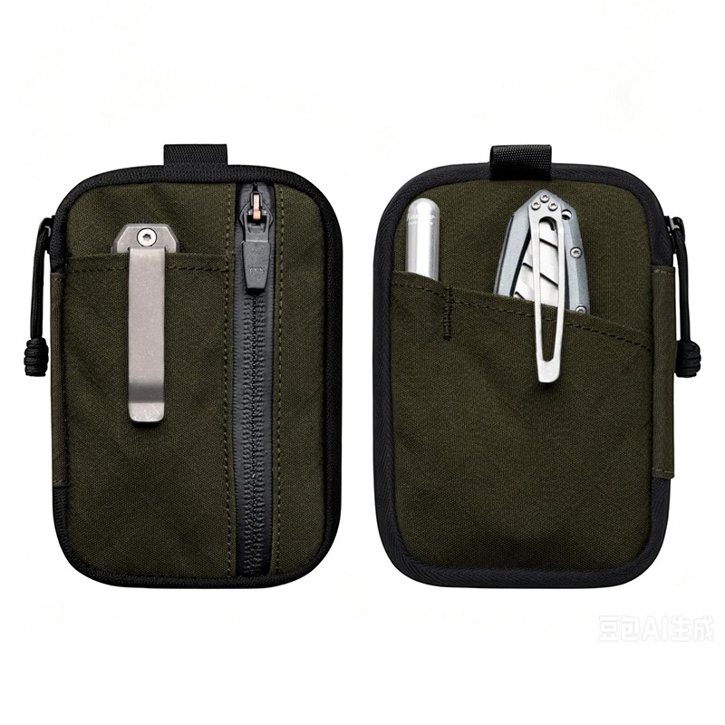 Edc Concealed Carry - X-Pac マルチツールスロット EDC オーガナイザーポーチ ジッパーウォレットポーチ ID