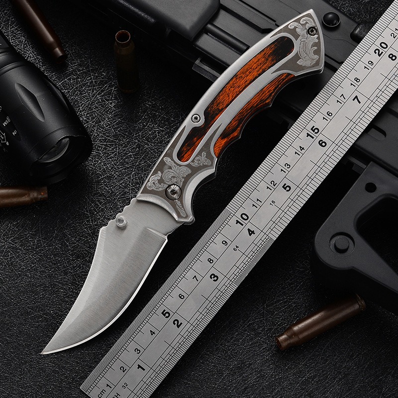 Edc Carry Pocket Knife - 新しいブレード 3cr13 ナイフ折りたたみポケット屋外キャンプサバイバルツールシャープキャリー便利なナイフユーティリティフルーツ自己防衛 EDC