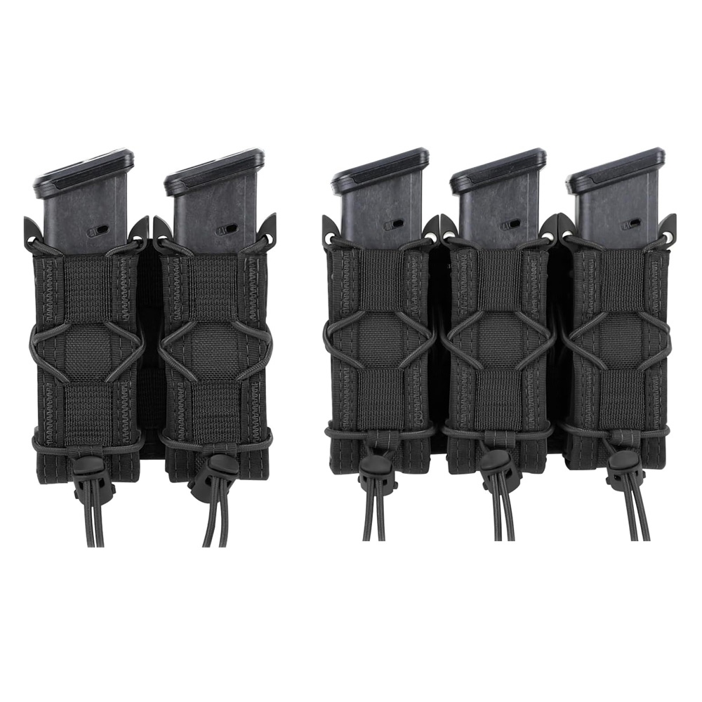 Edc Carry Holster - 9mm ピストル ダブル/トリプル スタック マガジン ポーチ