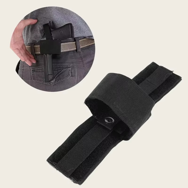 Edc Concealed Carry - 屋外用隠蔽携帯ウエストガンホルダー 軽量コンパクト両端EDCポーチ モジュール式ユニバーサルハンドガンホルスター