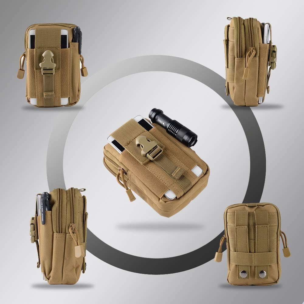 戦術的なモールベルトポーチ軍事ウエストバッグ EDC ツール - Edc Carry Holster のレビューと価格