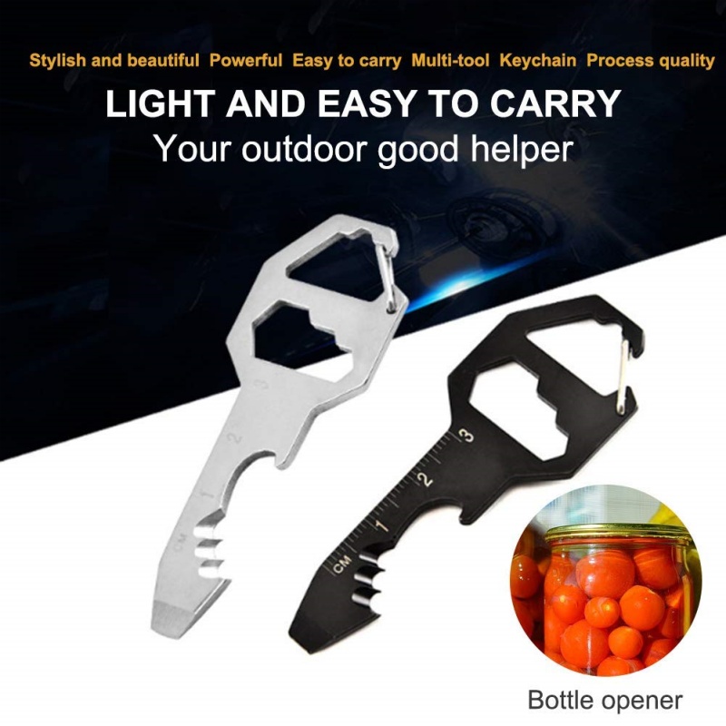 栓抜きマルチツール、ステンレススチールEDCガジェット、6  - Edc Carry All のレビューと価格