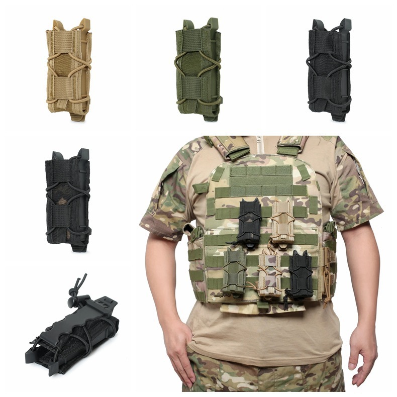 9 ミリメートルピストルシングルマガジンポーチ Molle  - Edc Carry Holster のレビューと価格