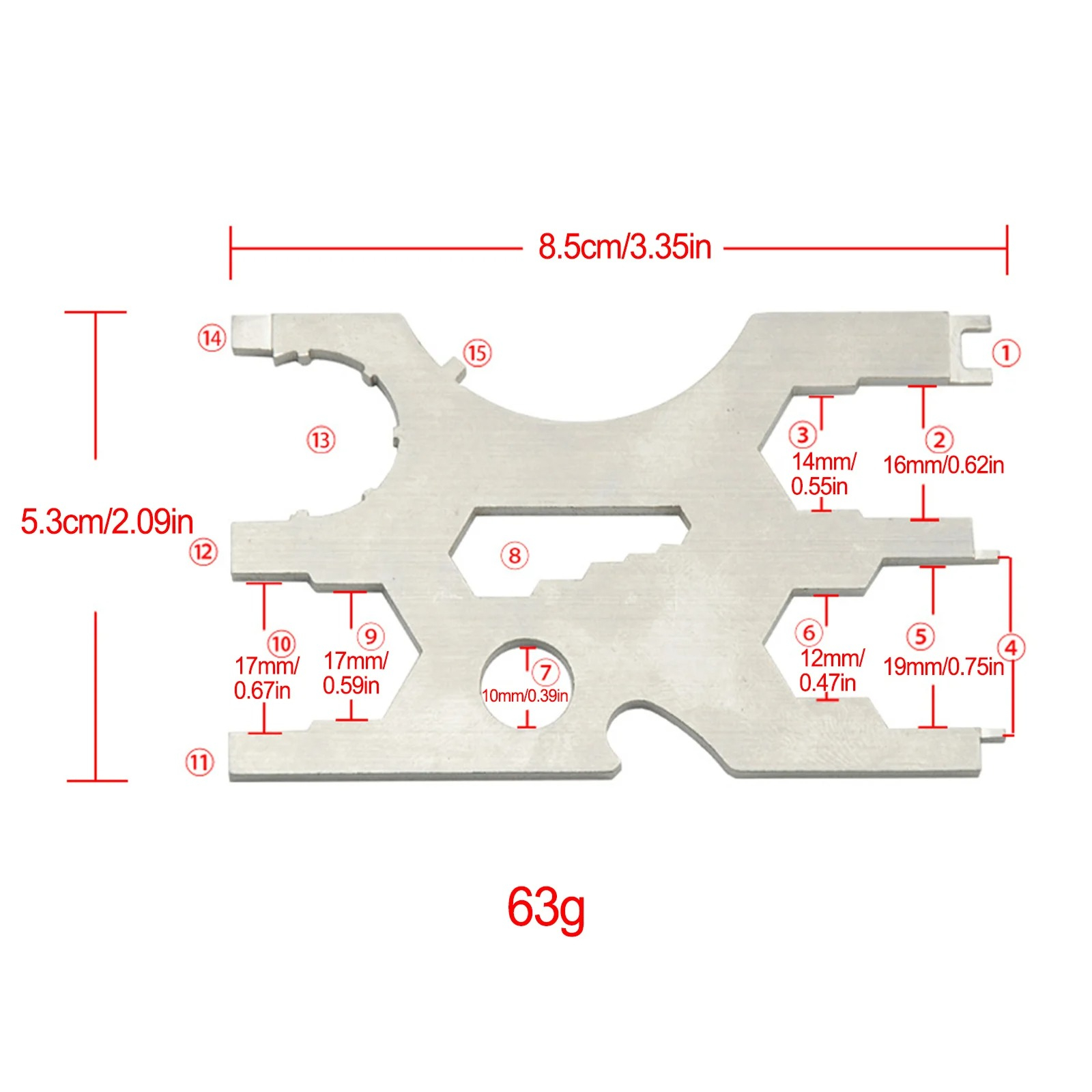 316 ステンレス鋼スキューバダイビングレギュレータードライ - Multitool Credit Card のレビューと価格