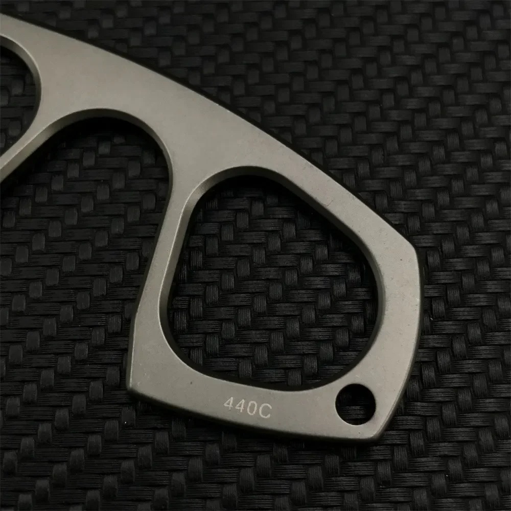 高硬度ネックナイフ 440Cブレード カイデックスシース付き - Edc Carry Pocket Knife のレビューと価格