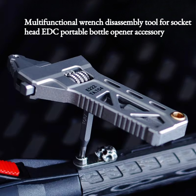 TC4 オールチタン合金レンチとプライヤー革新的なミニ多機能 - Edc Carry All のレビューと価格