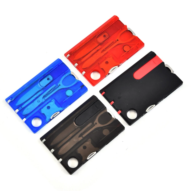 ポケットクレジットカード型携帯マルチツール アウトドアサバイ - Multitool Credit Card のレビューと価格