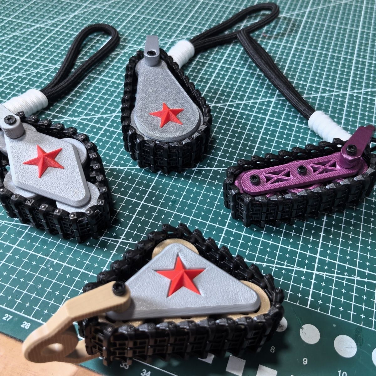 4つのスタイル！EDC回転式トラックモジュール、フィジェット - Edc Car Carry のレビューと価格