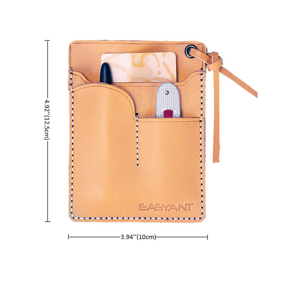 ファッショナブルなトレンド手作り野菜なめし革レザーケースed - Multitool Credit Card のレビューと価格