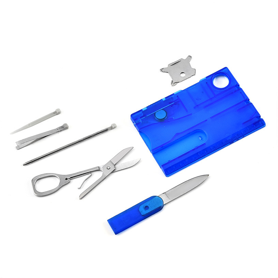超薄型ポケットマルチツール 12 in 1 クレジットカード - Multitool Credit Card のレビューと価格