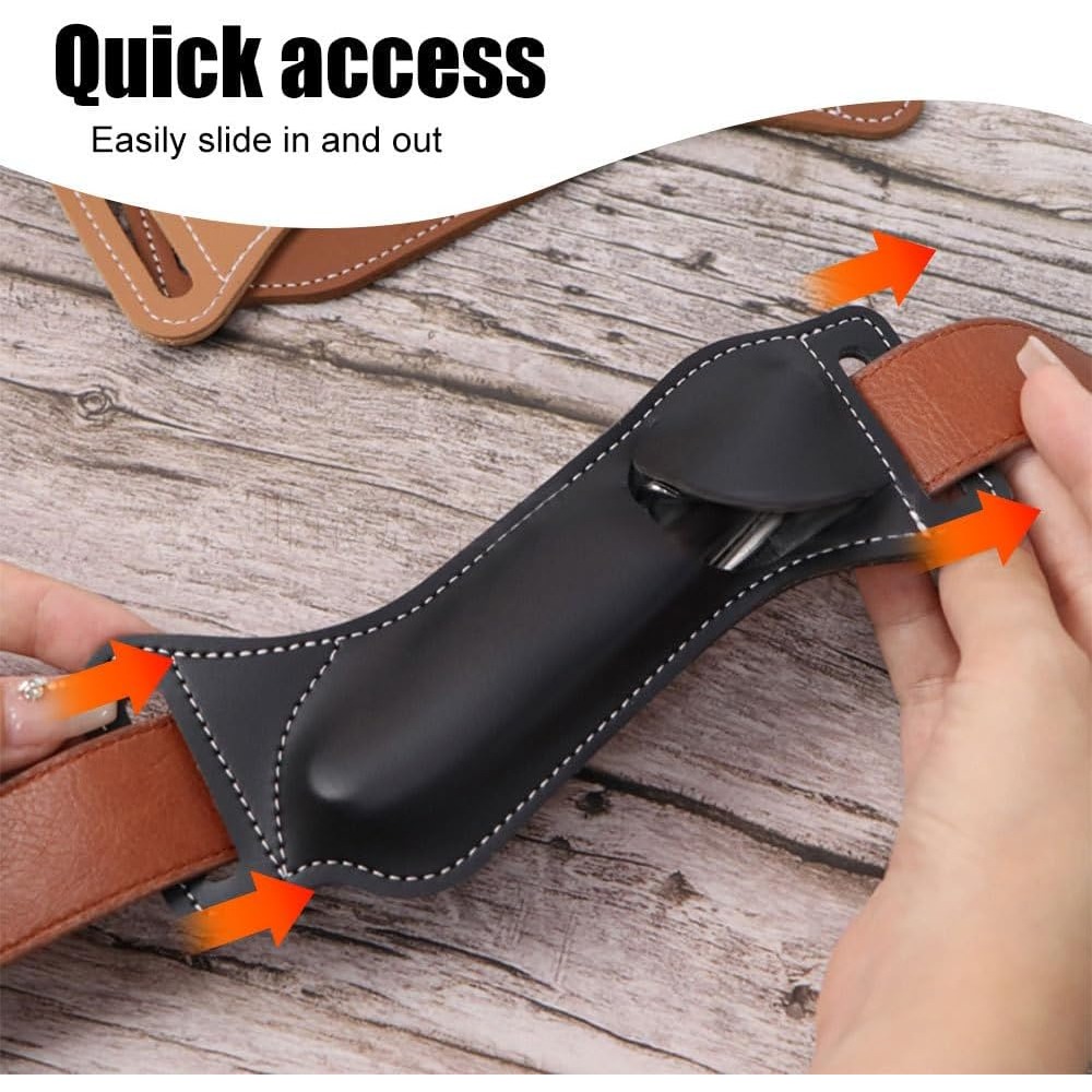 戦術用EDC折りたたみナイフシースウエストハンギング5インチ - Edc Carry Holster のレビューと価格
