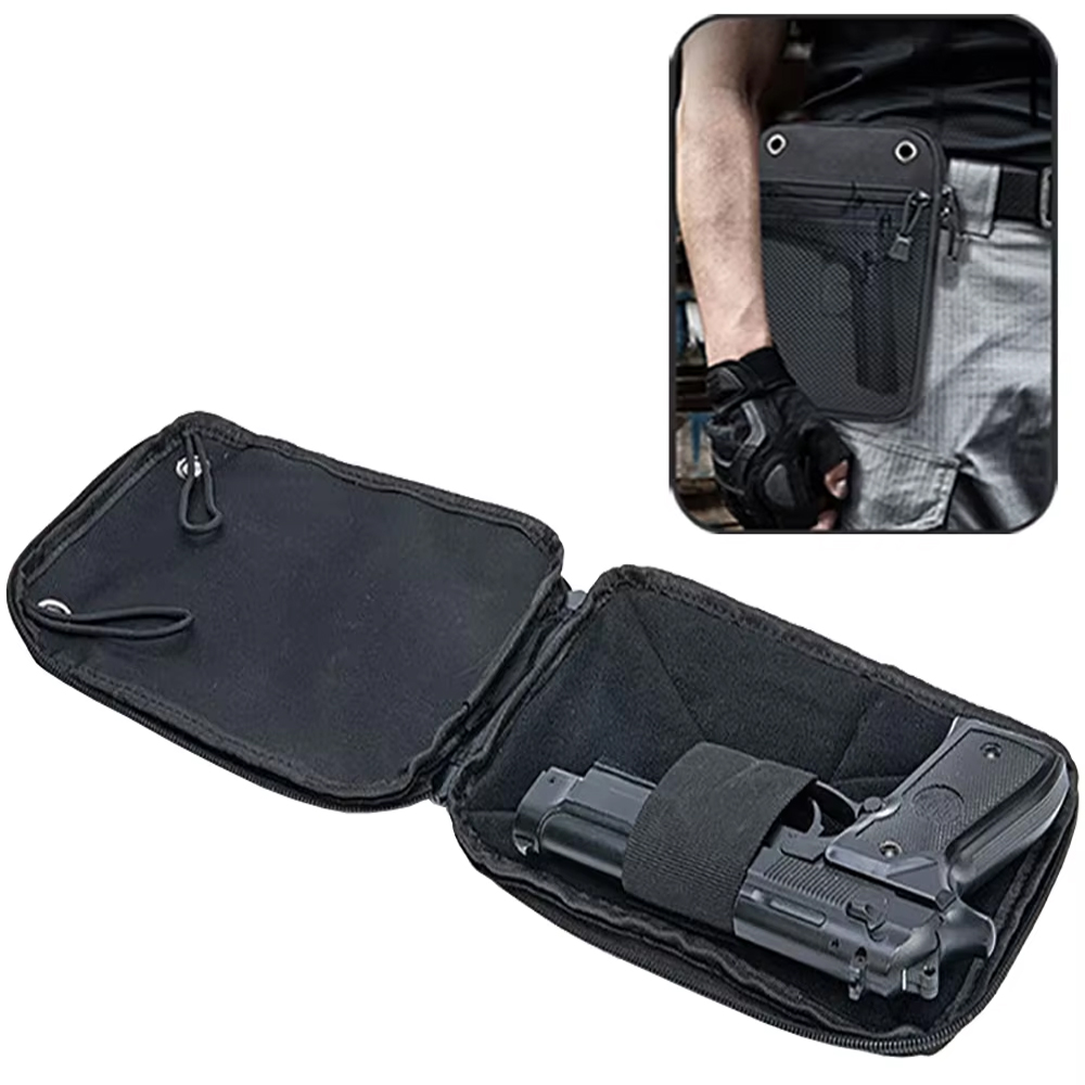 モールシステム対応 アウトドア タクティカル コンシールドガ - Edc Concealed Carry Fanny Pack のレビューと価格