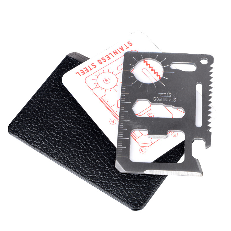 ポケットツールクレジットカード 11 で 1 ポータブル屋外 - Multitool Credit Card のレビューと価格