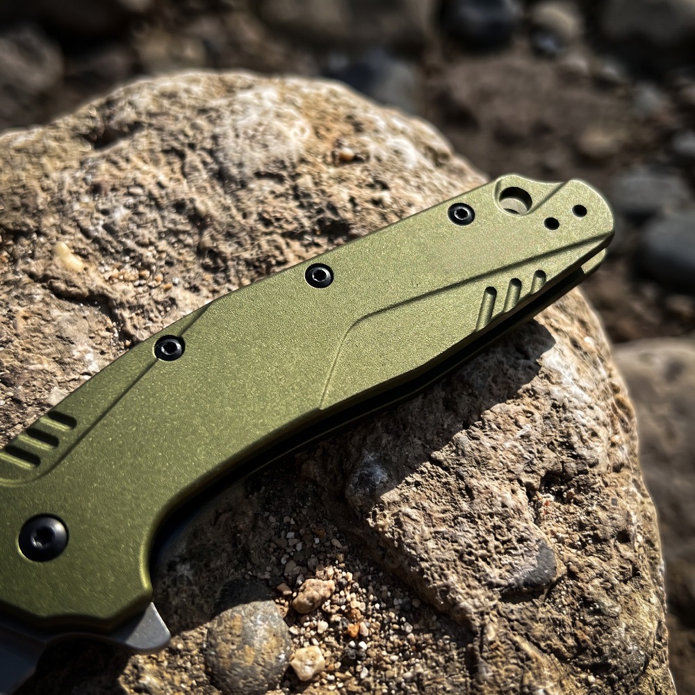 1812 EDC 折りたたみ式ポケットナイフ T6 アルミハ - Edc Carry Pocket Knife のレビューと価格