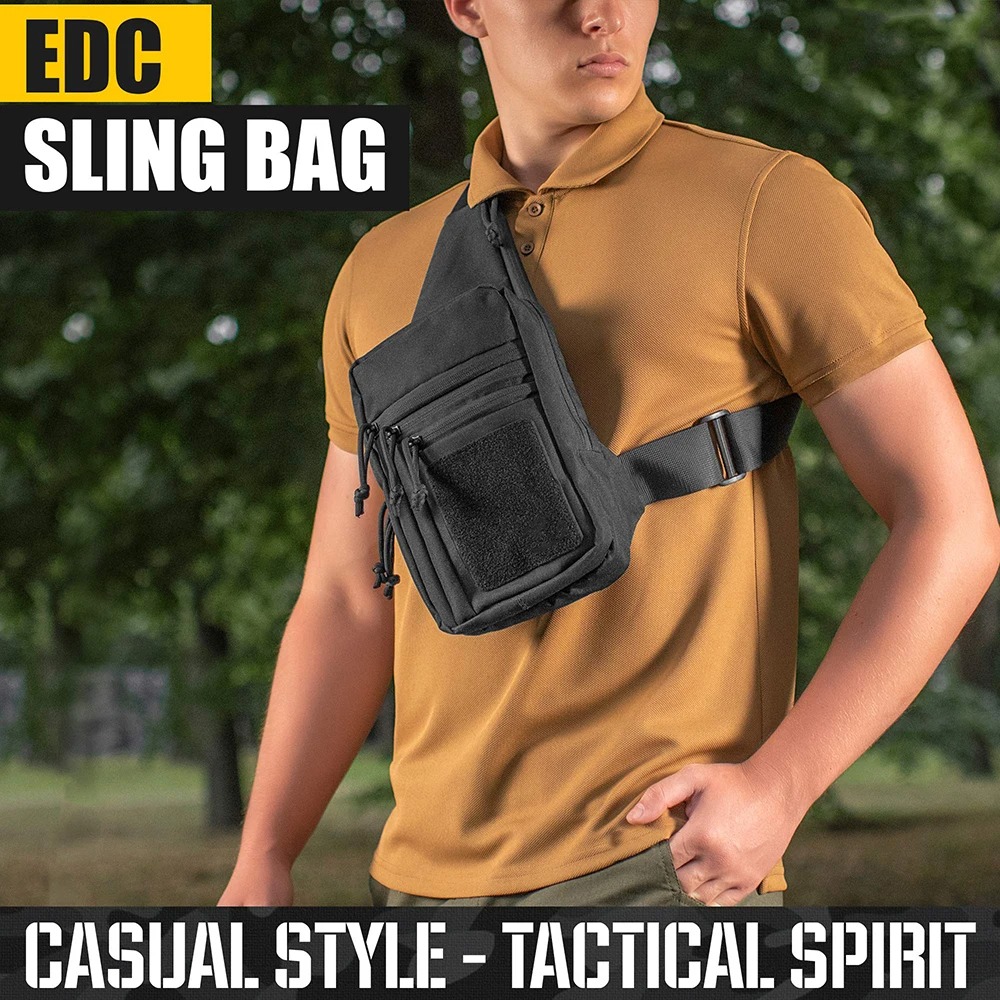 ハンティングクロスボディスリングバッグ |   アーバン E - Edc Carry All のレビューと価格