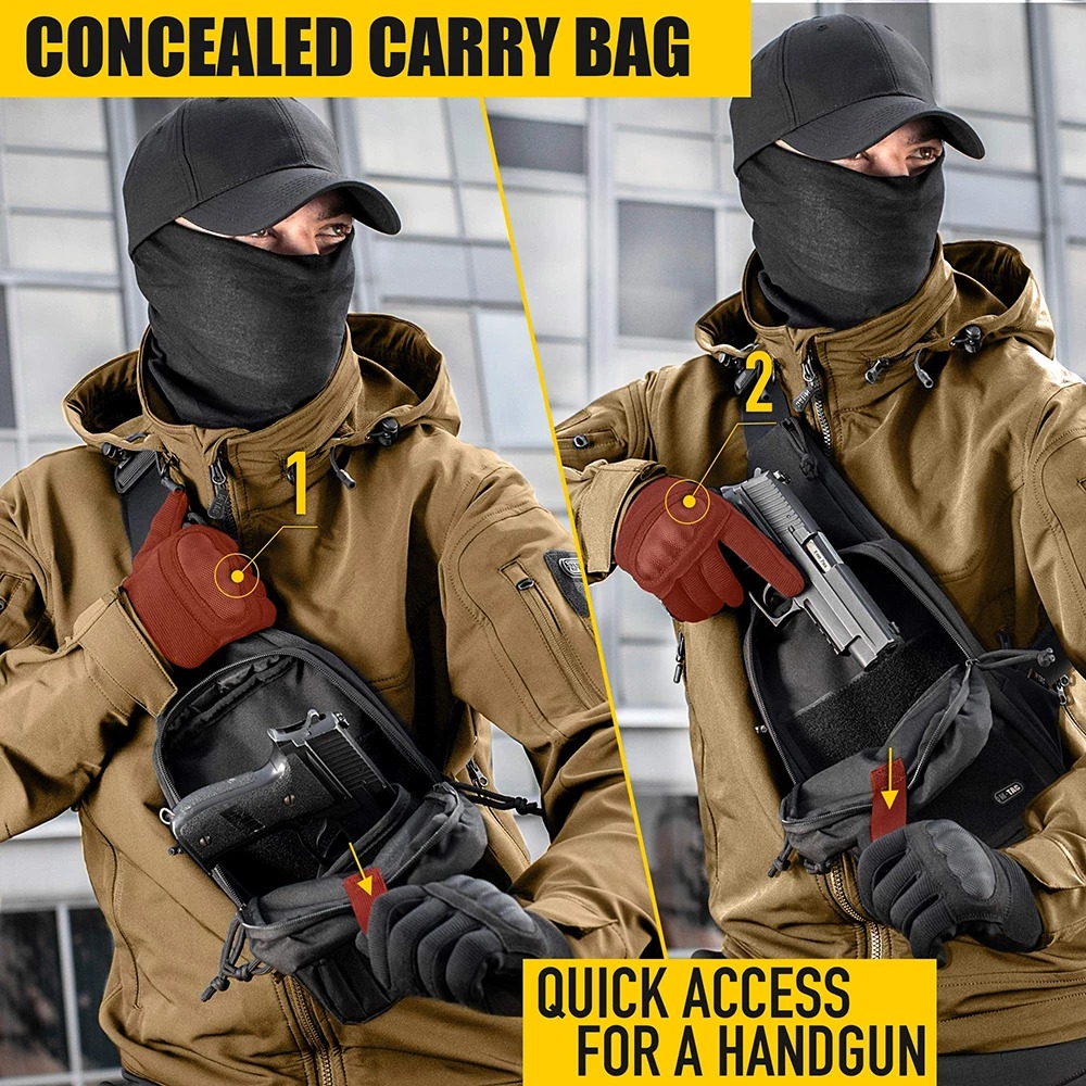 ハンティングクロスボディスリングバッグ |   アーバン E - Edc Carry All のレビューと価格