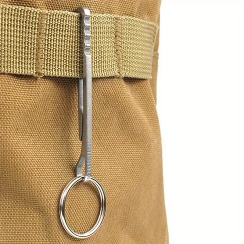 ステンレス製カラビナキーホルダー,多機能ツールウォレット,キ - Edc Concealed Carry のレビューと価格
