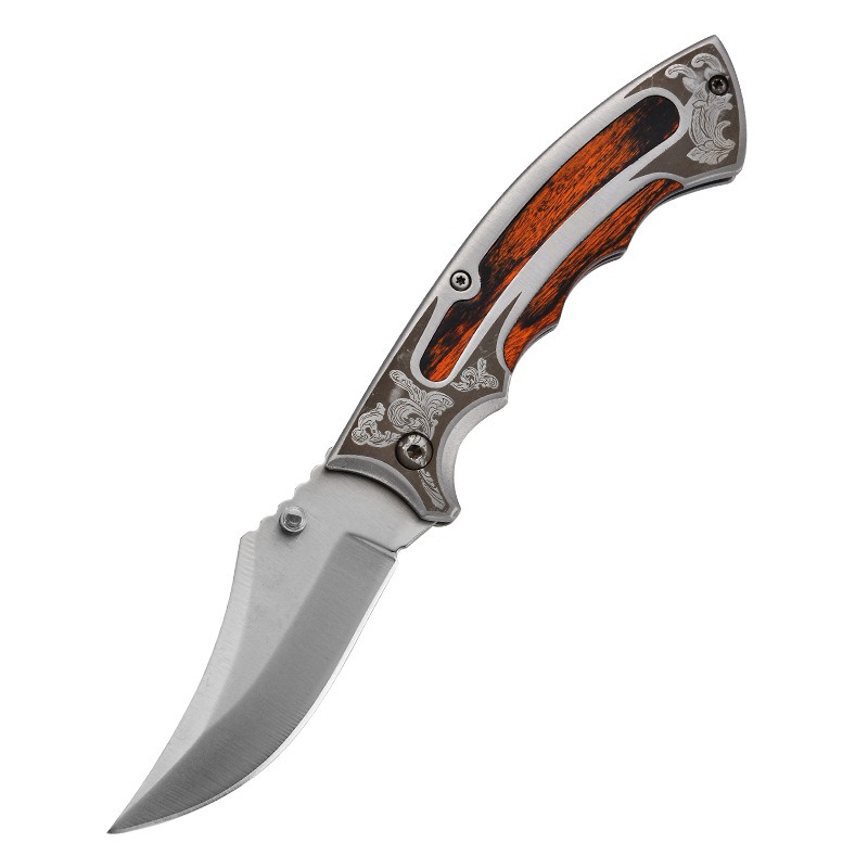 新しいブレード 3cr13 ナイフ折りたたみポケット屋外キャ - Edc Carry Pocket Knife のレビューと価格