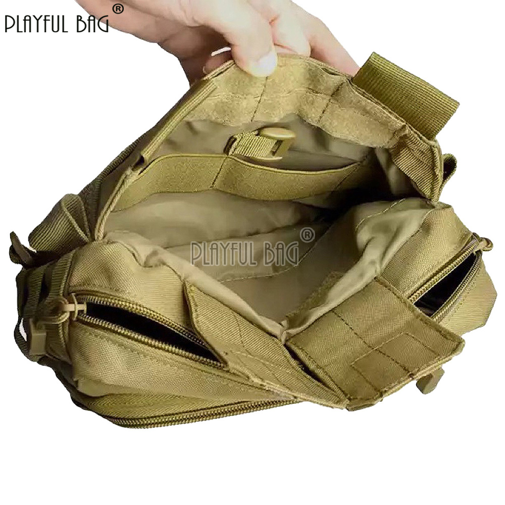 タクティカルアウトドアスリングバッグ - 防水ショルダーパッ - Edc Carry Bag For Pistol のレビューと価格