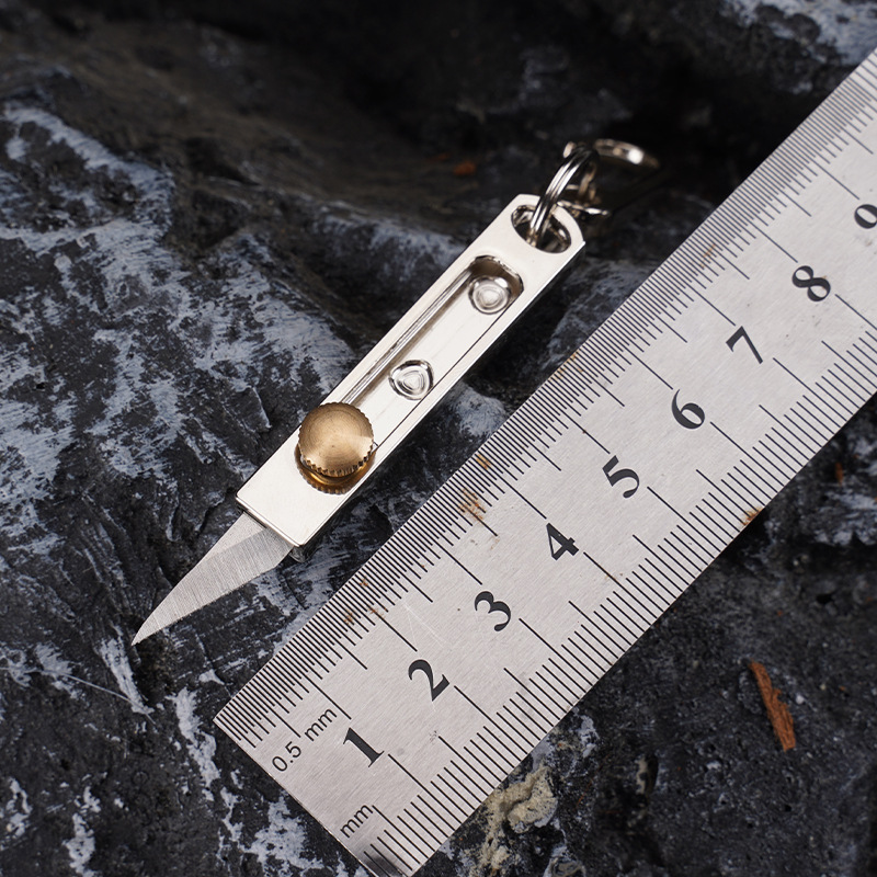 ステンレス鋼ミニナイフ EDC キーチェーンペンダントポケッ - Edc Carry Pocket Knife のレビューと価格