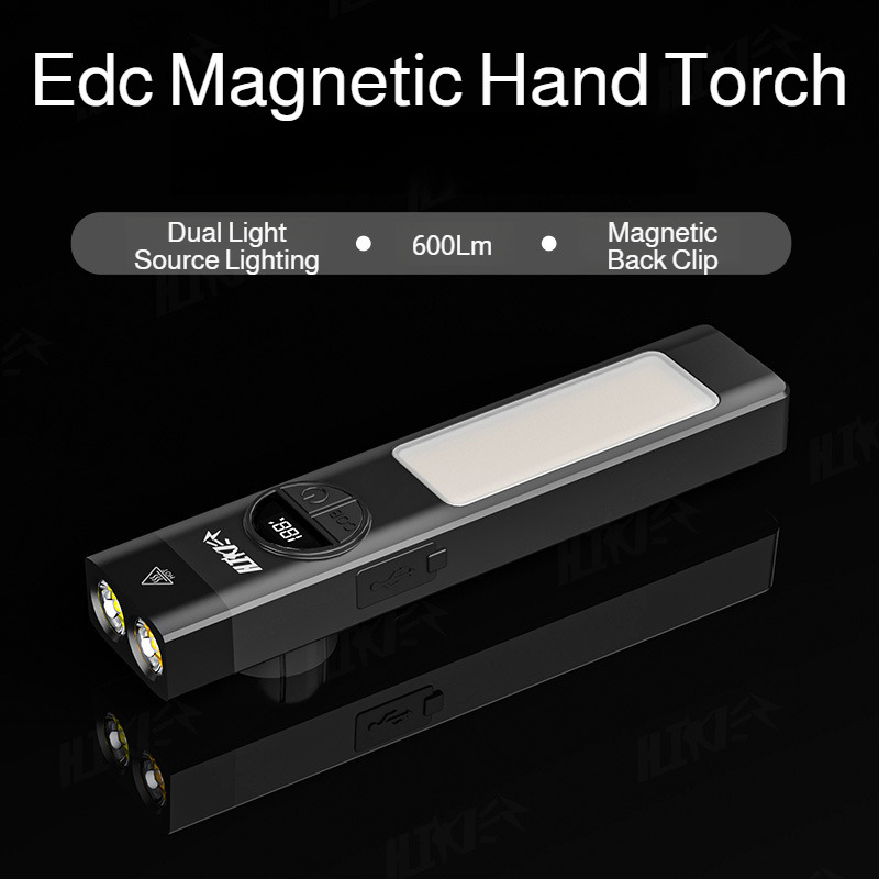 多機能懐中電灯デュアル光源 EDC ポータブルワークライト超 - Edc Car Carry のレビューと価格